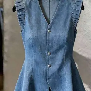 Denim top for women